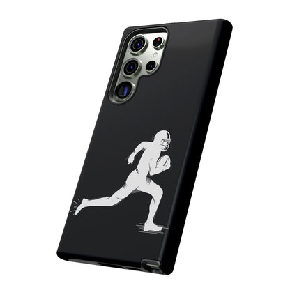 Football Player Phone Case, Tough Cases, Sports Phone Cover, Gift for Athletes, iPhone & Samsung Accessories, Running Player Design - TRV