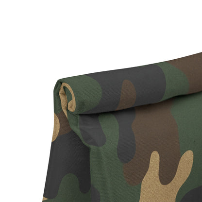 Camo Lunch Bag - Stylish Insulated Tote, Perfect for Kids & Adults, School, Work, Picnics, Outdoor Adventures, Eco-Friendly Design