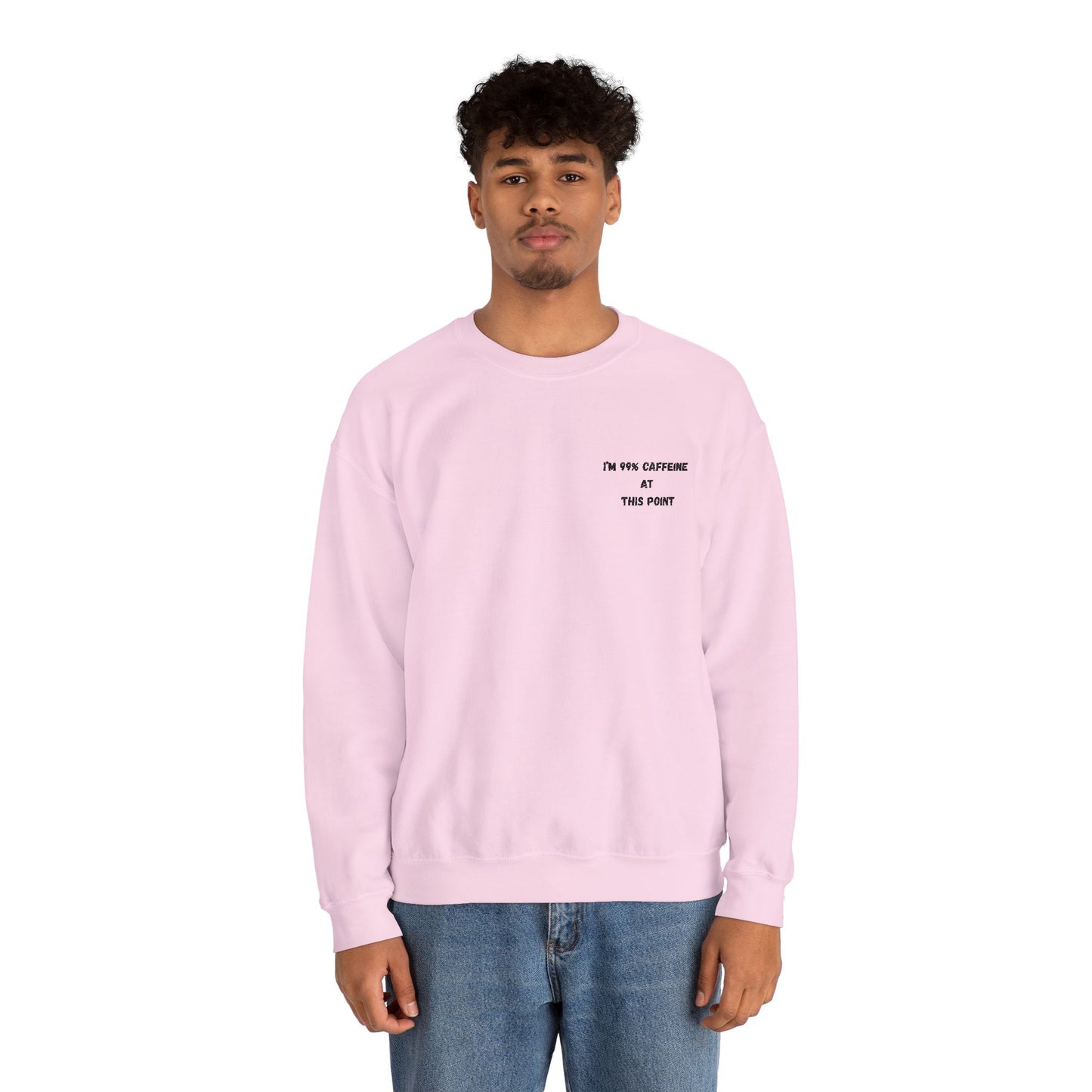 Caffeine Lover's Crewneck Sweatshirt | Unisex Heavy Blend - TRV