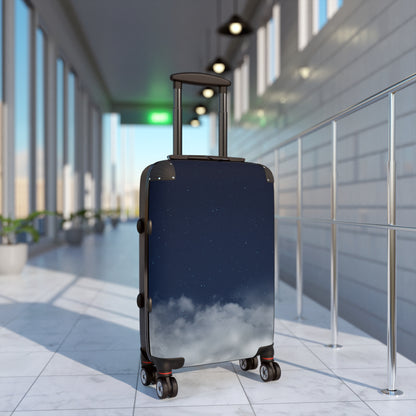Skyline Carry-On Suitcase – Starry Night & Cloud Print Travel Luggage