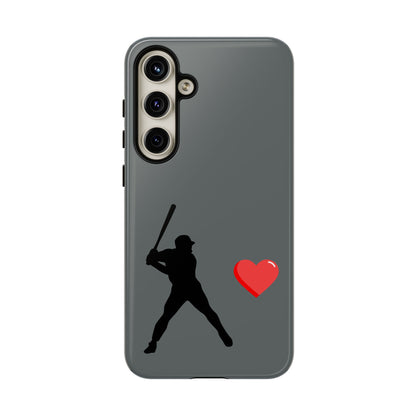 Printify Baseball Love phone case featuring a sporty design, perfect for sports lovers and Father's Day gift recipients.