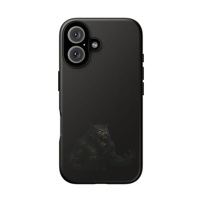 Werewolf Phone Case, dark monster graphic tough protective case - view 45