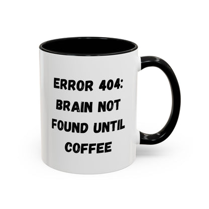 Error 404 Coffee Mug - Perfect for Your Daily Brew, Gift for Programmers, Humor for Coffee Lovers, Office Desk Decor, Nerdy Kitchenware