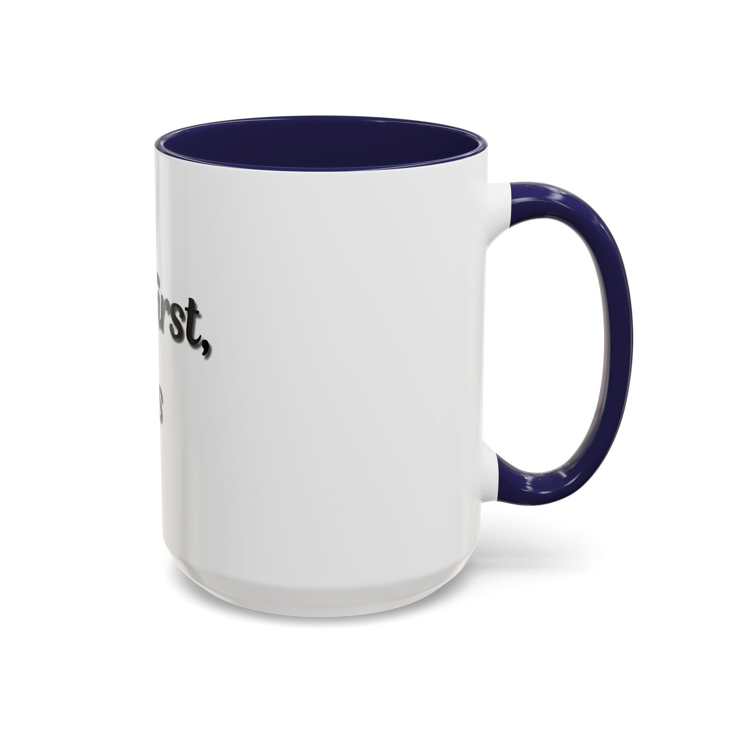 But First, Books Accent Coffee Mug - Perfect Gift for Book Lovers - TRV