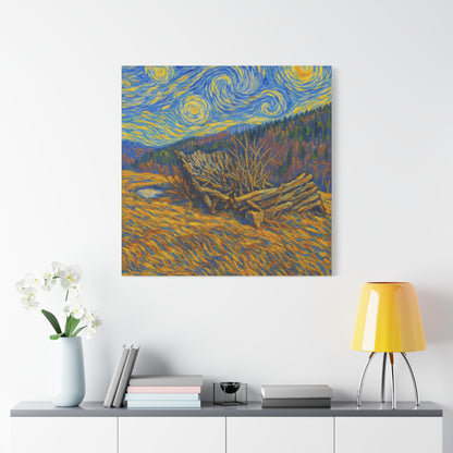 Stretched Canvas Art Print, Beautiful Wall Decor, Home Aesthetics, Gift Idea, Perfect for Art Lovers, Unique Artwork