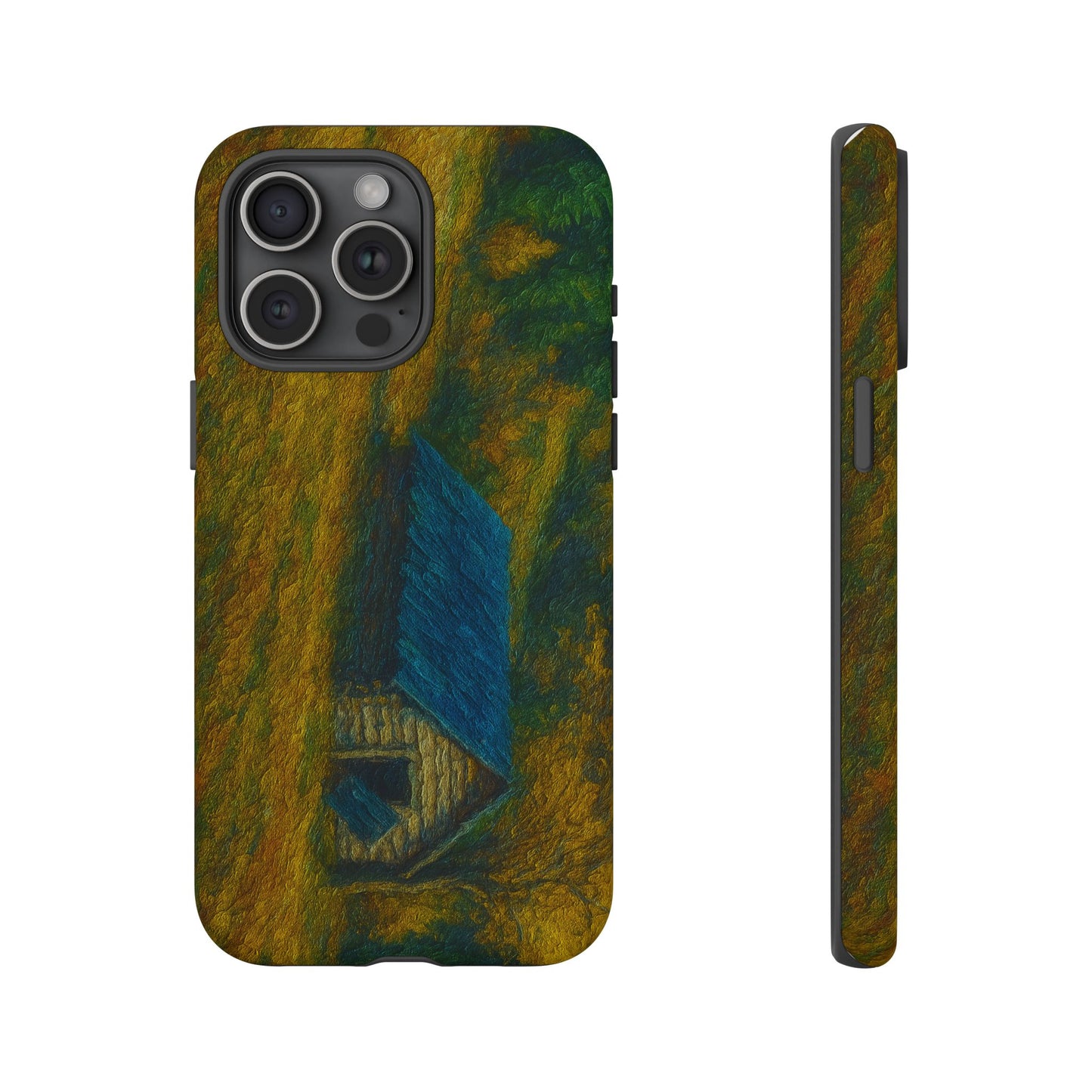 Artistic Phone Case by Tough Cases, Nature-Inspired Phone Protection, Unique Gift for Nature Lovers, Stylish Accessory, Fall Aesthetic - TRV