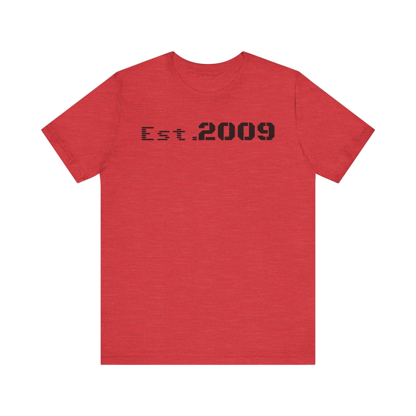 Established 2009 Unisex Tee - Casual Wear, Birthday Gift, Graduation Outfit, Anniversary Shirt, Personalized Fashion - TRV