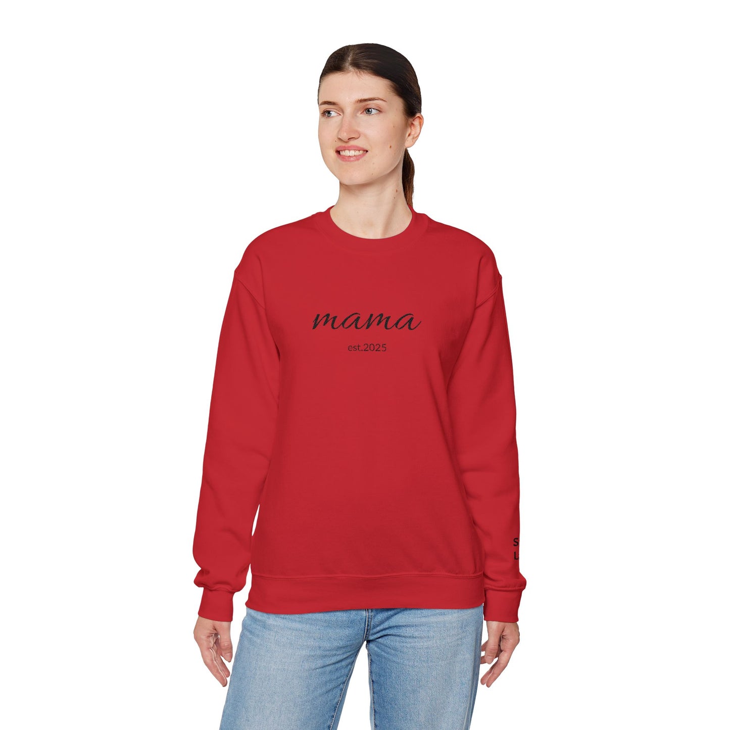 mama sweatshirt | simple script mom pullover - TRV