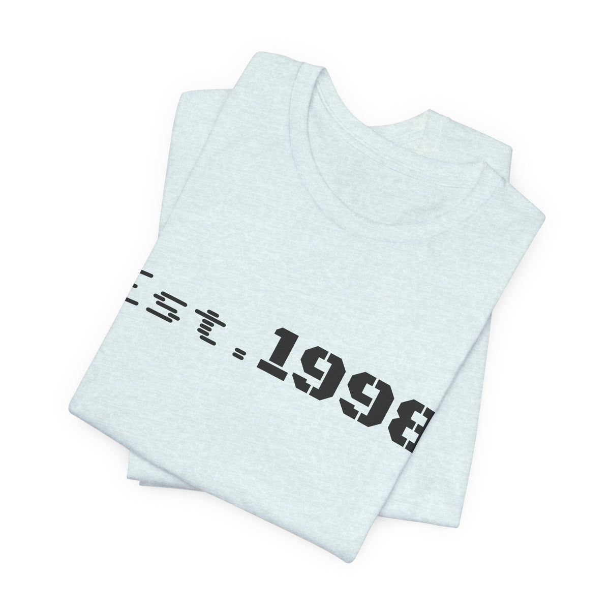 Vintage Est. 1998 T-shirt by Printify featuring a graphic design celebrating the year of birth.