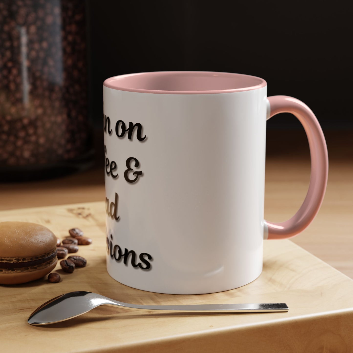 Funny Coffee Mug - "I Run on Coffee & Bad Decisions" - Perfect Gift for Coffee Lovers - TRV