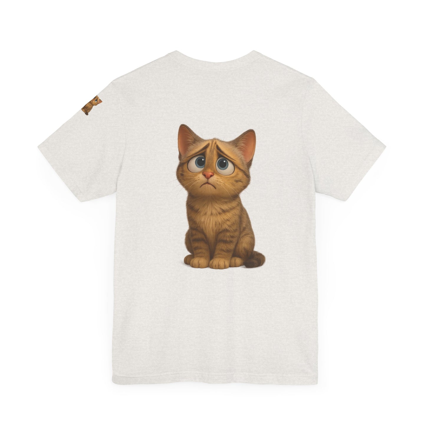 Adorable Cat Graphic Tee, Cute Pet Lover Shirt, Animal Lover Gift, Funny Cat Apparel, Birthday, Christmas, Everyday Use - TRV