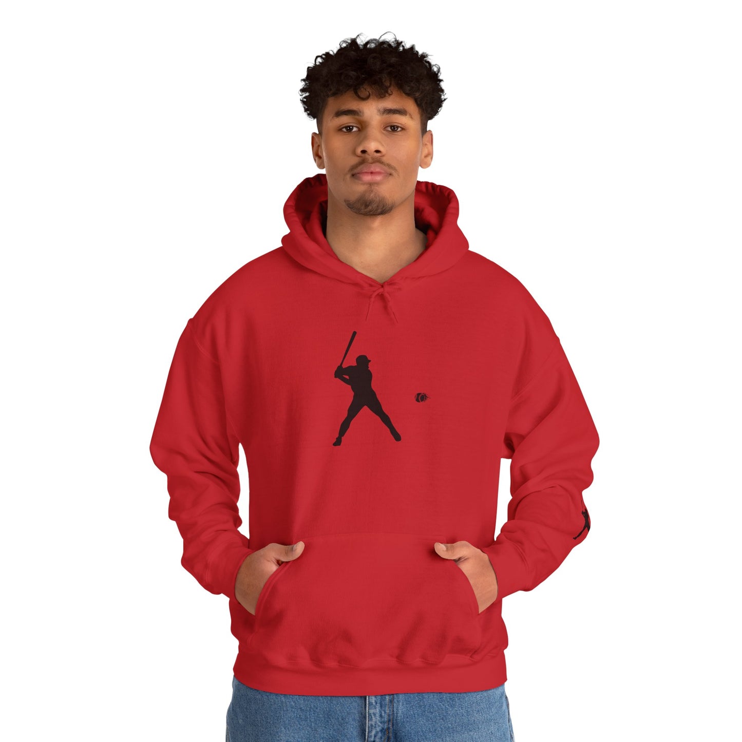 Baseball Themed Unisex Hoodie, Streetwear, Sports Fan Sweatshirt, Gift for Athletes, Casual Wear, Fall Fashion - TRV