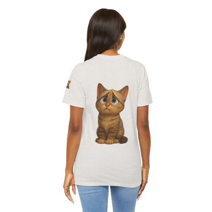 Adorable Cat Graphic Tee, Cute Pet Lover Shirt, Animal Lover Gift, Funny Cat Apparel, Birthday, Christmas, Everyday Use - TRV