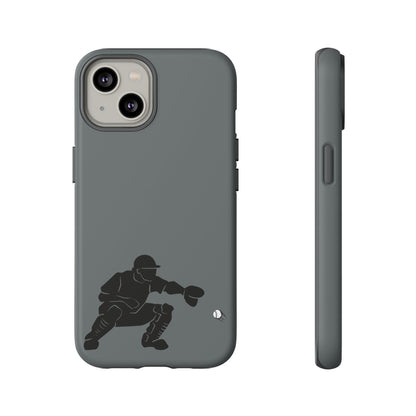 Baseball Catcher Phone Case, Sports Phone Accessory, Tough Cases, Gift for Athletes, Sports Fan Merchandise, Unique Design - TRV