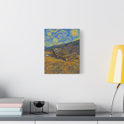 Artistic Van Gogh Style Canvas Wall Art, Nature Inspired Decor, Home Aesthetic, Gift for Art Lovers, Gallery Wall Piece, Living Room Decor, [...] - TRV