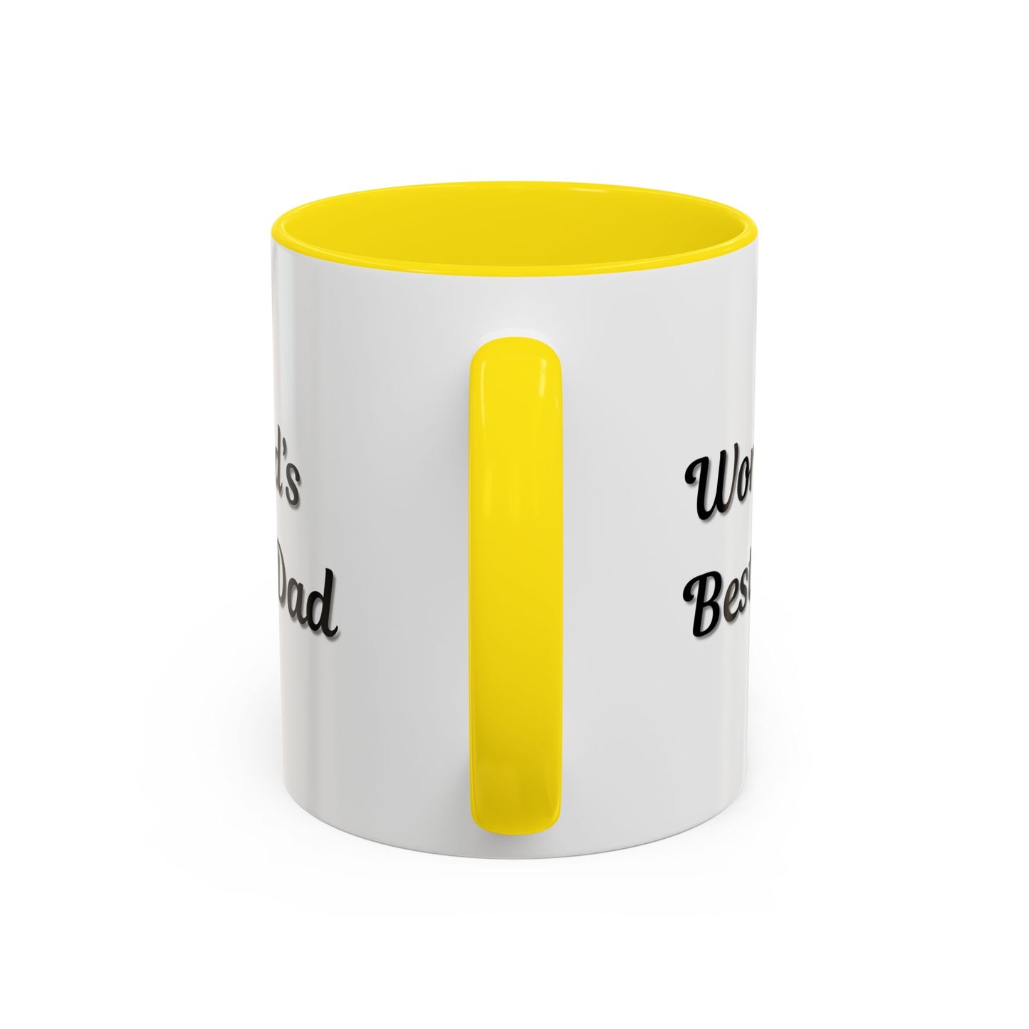 Father's Day Accent Mug, Best Dad Coffee Cup, Father's Day Gift, Novelty Mug, Ceramic Mug, Father's Day Present