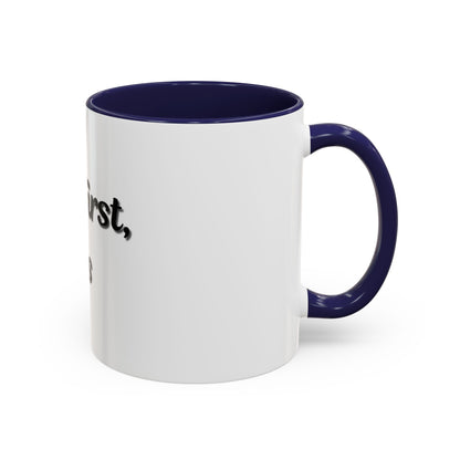 But First, Books Accent Coffee Mug - Perfect Gift for Book Lovers - TRV