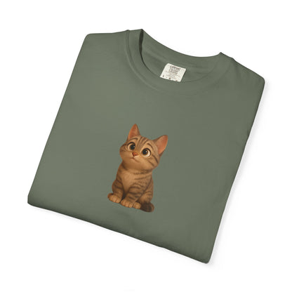 Cute Cat Graphic T-Shirt, Casual Wear, Cat Lover Gift, Everyday Tee, Animal Lover Apparel, Perfect for Birthdays & Holidays - TRV