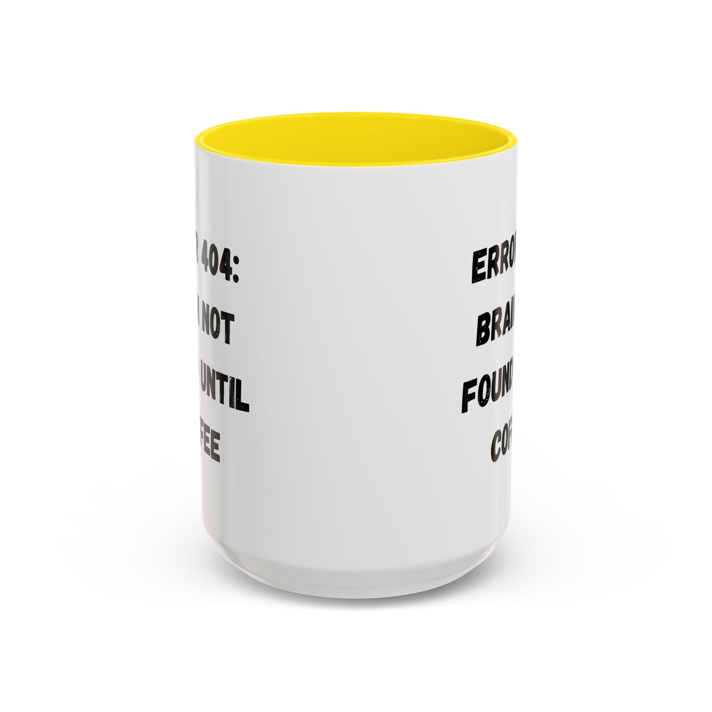 Error 404 Coffee Mug - Perfect for Your Daily Brew, Gift for Programmers, Humor for Coffee Lovers, Office Desk Decor, Nerdy Kitchenware