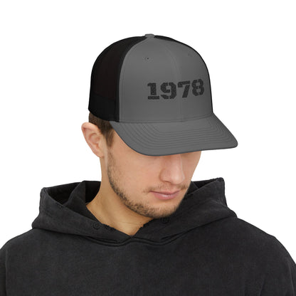 Custom Embroidered Snapback Trucker Cap | Birthday Gift, Fashion Accessory, Casual Wear, Unisex Gift, Vintage Style Hat - TRV