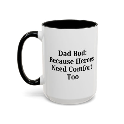 Dad Bod Coffee Mug - Perfect Gift for Fathers, Comfort Mug, Dad Humor, Father's Day Gift, Coffee Lovers - TRV