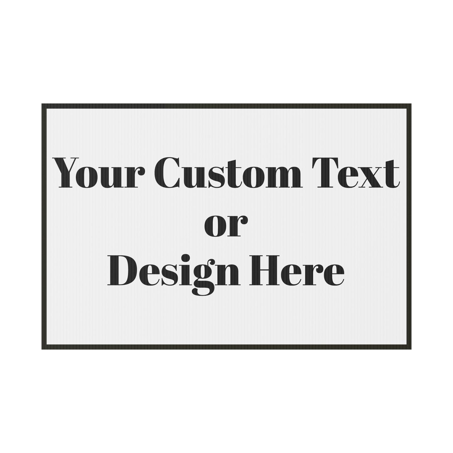 Personalized garden flag for outdoor decor, featuring customizable design for events, from Printify.