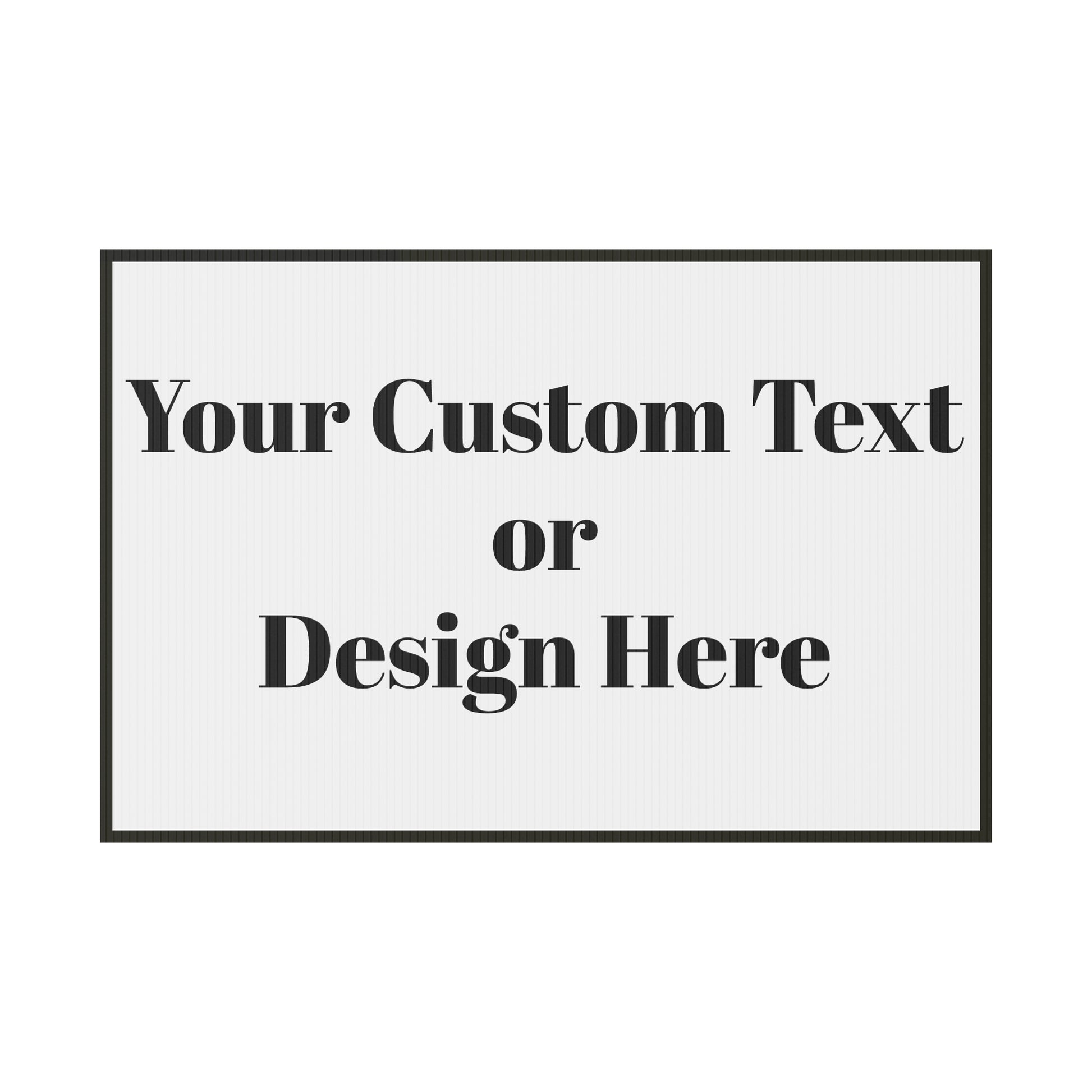 Personalized garden flag for outdoor decor, featuring customizable design for events, from Printify.