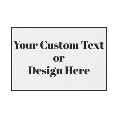 Personalized garden flag for outdoor decor, featuring customizable design for events, from Printify.