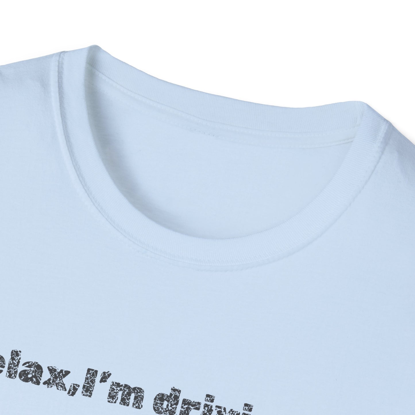 Relaxed UFO Driver T-Shirt, Funny Shirt, Unisex Graphic Tee, Gift for Space Lovers, Casual Wear, Alien Theme Humor