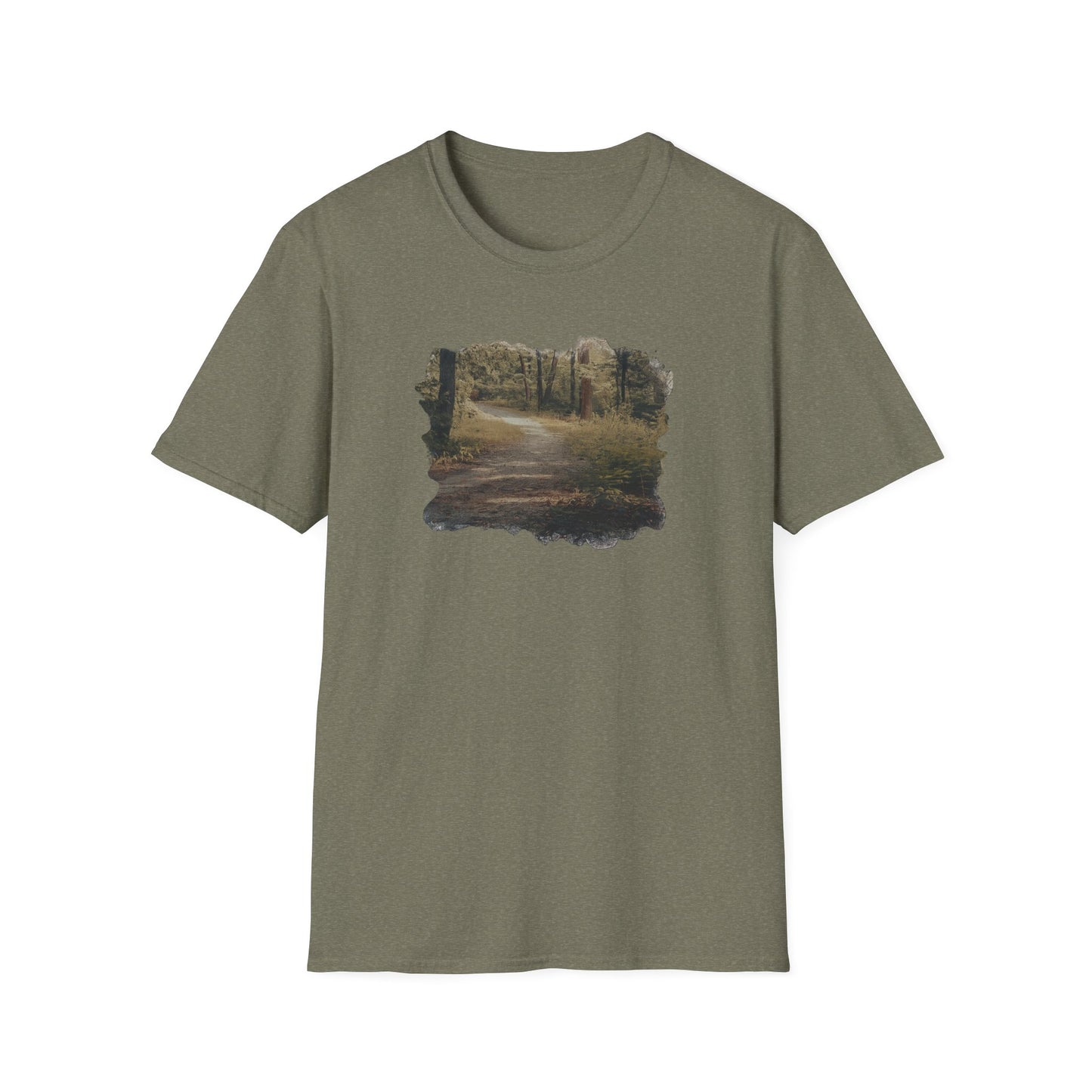 Nature-Inspired Unisex Softstyle T-Shirt | Casual Wear, Outdoor Activities, Gift for Nature Lovers, Relaxed Fit T-Shirt, Eco-Friendly Style - TRV