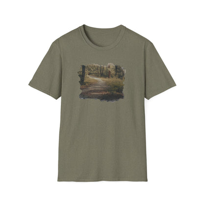 Nature-Inspired Unisex Softstyle T-Shirt | Casual Wear, Outdoor Activities, Gift for Nature Lovers, Relaxed Fit T-Shirt, Eco-Friendly Style - TRV