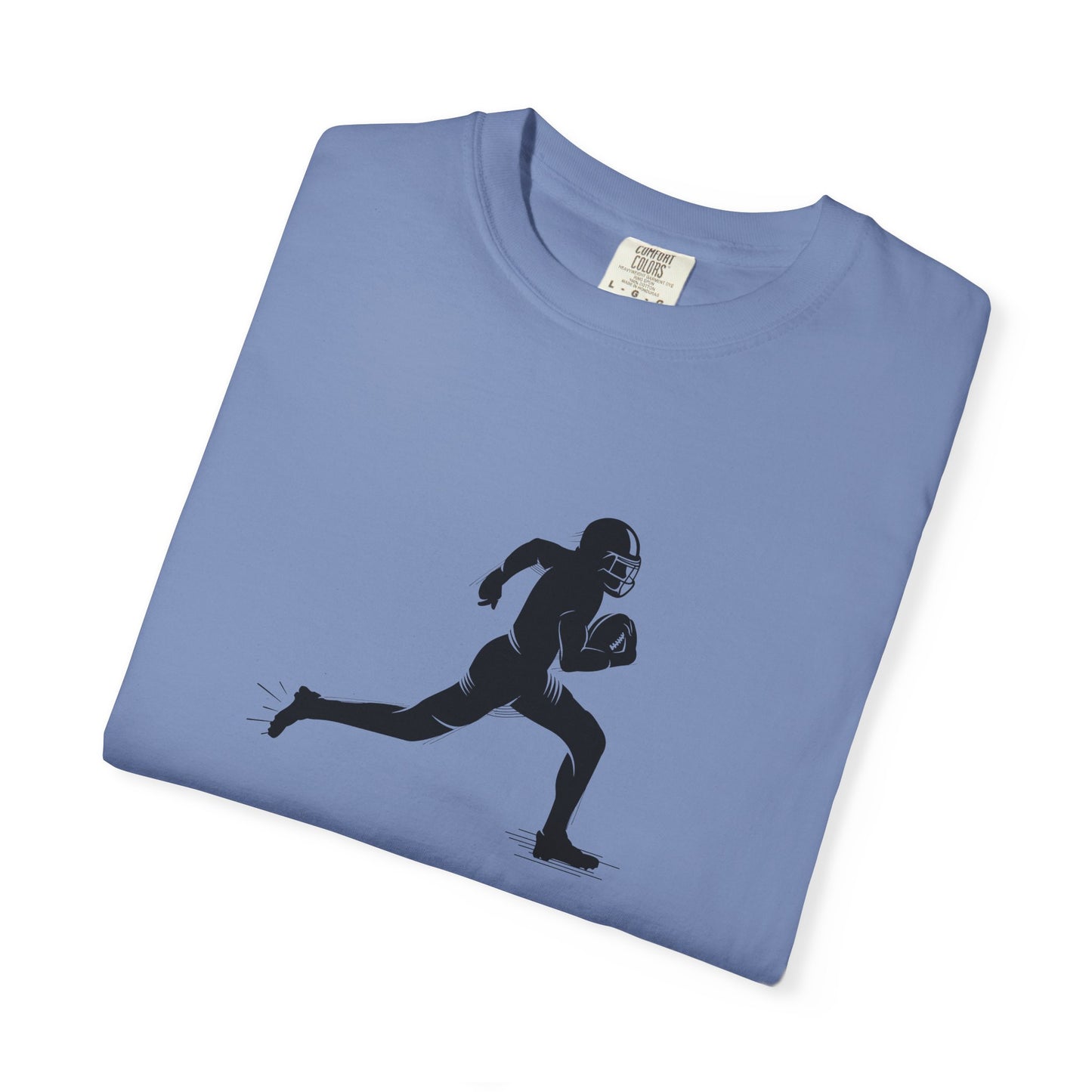 Football Player Graphic Unisex T-Shirt, Casual Sports Tee, Gift for Athletes, Workout Shirt, Everyday Wear, Unique Running Apparel