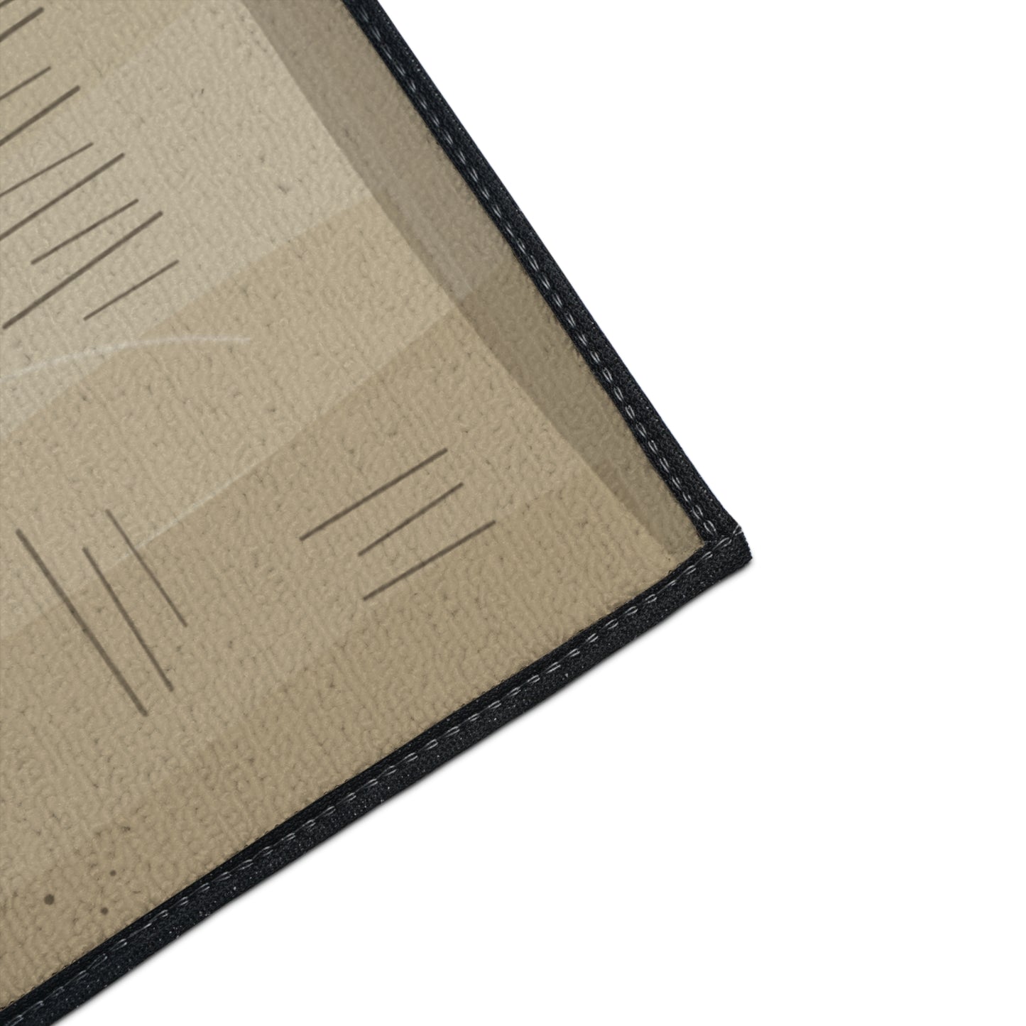 Square Design Quote Heavy Duty Floor Mat | Minimalist Typography, Modern Home Decor - TRV