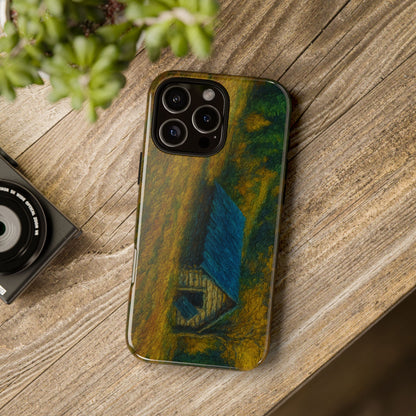 Artistic Phone Case by Tough Cases, Nature-Inspired Phone Protection, Unique Gift for Nature Lovers, Stylish Accessory, Fall Aesthetic - TRV