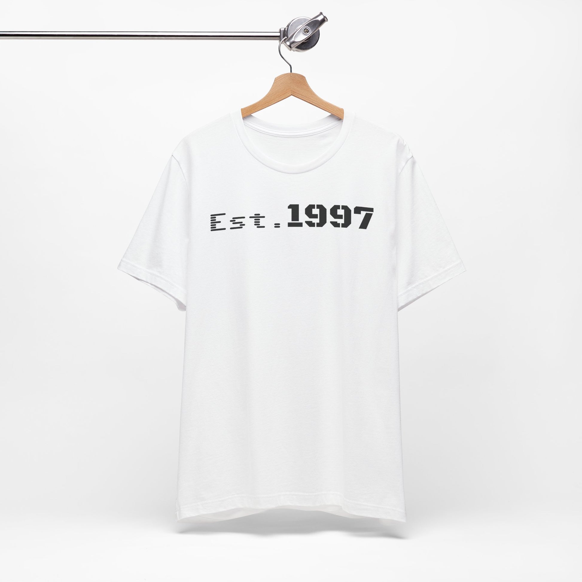 Vintage Est. 1997 Unisex Tee, Gift for Birthdays, Celebrations, Casual Wear, Retro Fashion, Cool Graphic T-Shirt - TRV