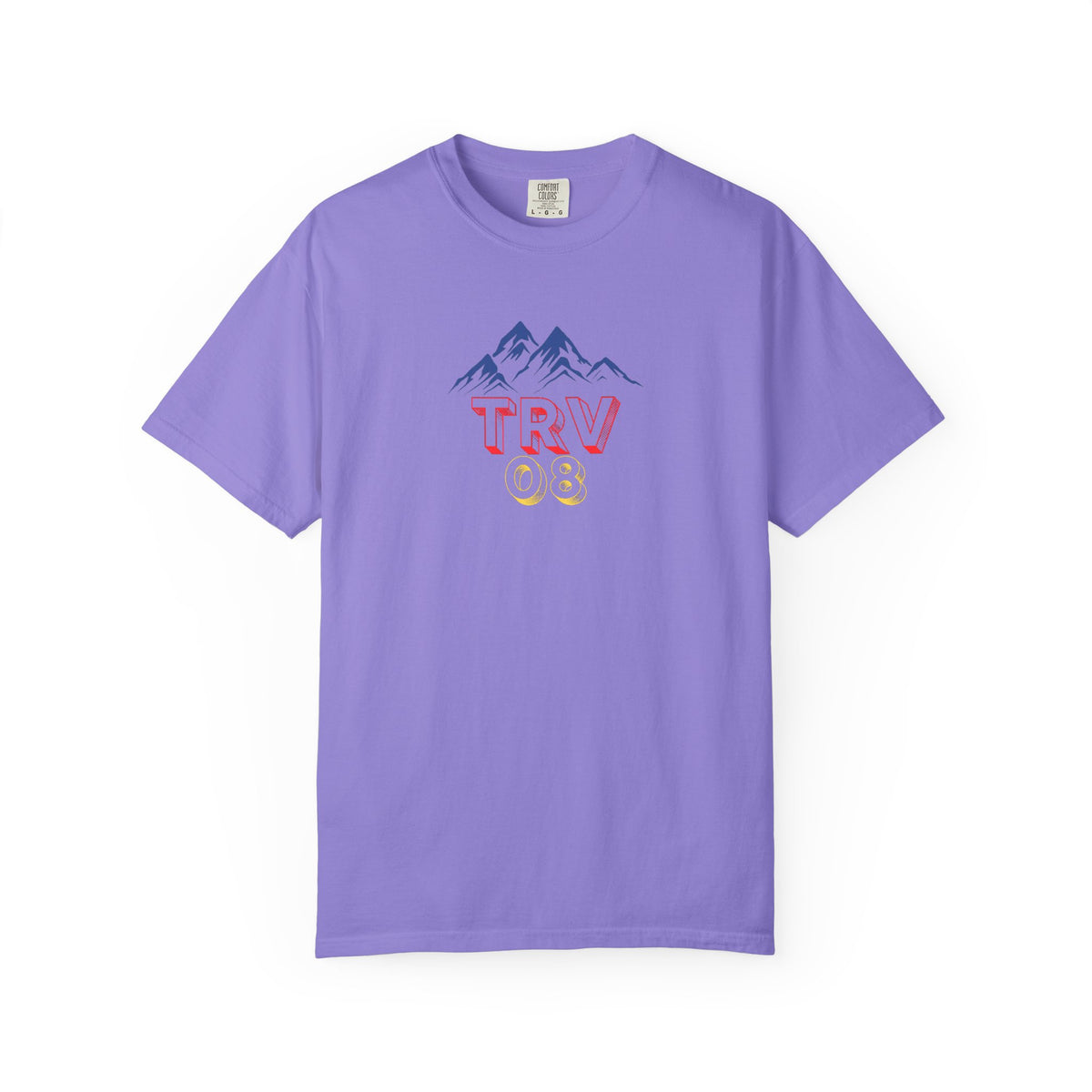 Unisex garment-dyed T-shirt with Printify logo in black, casual style, displayed flat on a white background.
