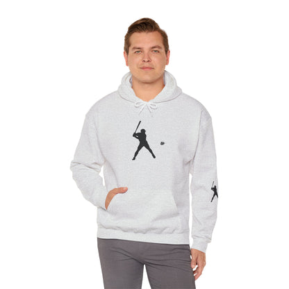 Baseball Themed Unisex Hoodie, Streetwear, Sports Fan Sweatshirt, Gift for Athletes, Casual Wear, Fall Fashion - TRV