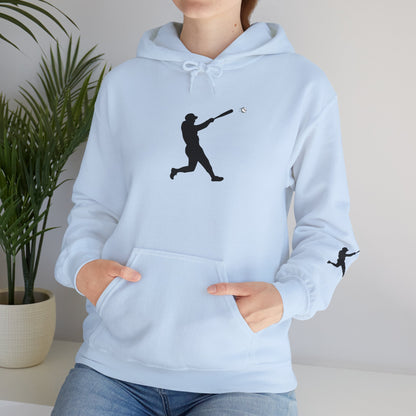 Baseball Swing Unisex Hoodie - Perfect Gift for Athletes, Sports Enthusiasts, Cozy Layer for Cool Days, Great for Team Spirit - TRV
