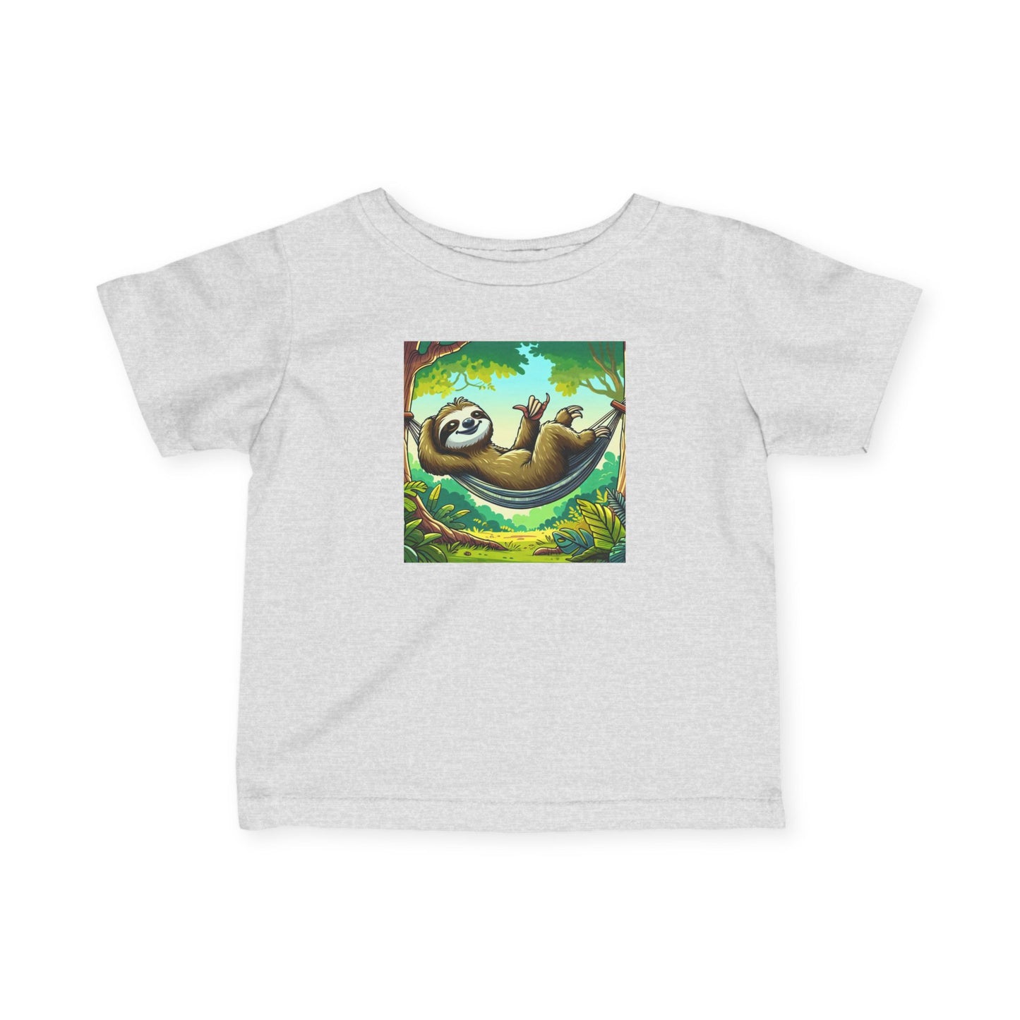 Sloth Relaxation Infant Tee, Baby T-Shirt, Cute Baby Clothes, Toddler Gift, Fun Nursery Wear, Animal Lover Gift