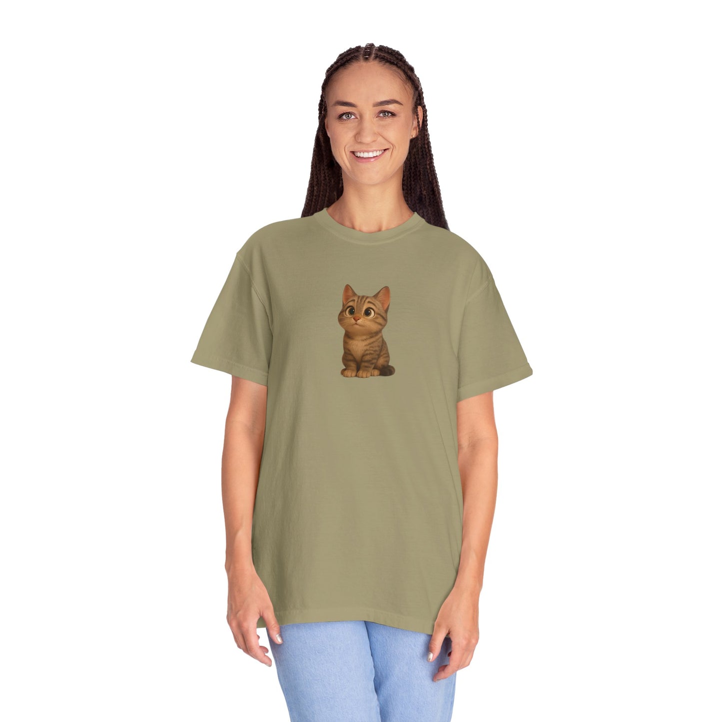 Cute Cat Graphic T-Shirt, Casual Wear, Cat Lover Gift, Everyday Tee, Animal Lover Apparel, Perfect for Birthdays & Holidays - TRV