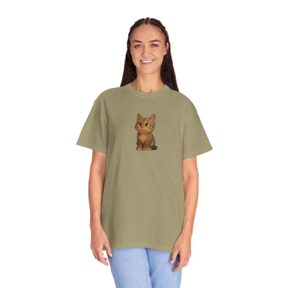 Cute Cat Graphic T-Shirt, Casual Wear, Cat Lover Gift, Everyday Tee, Animal Lover Apparel, Perfect for Birthdays & Holidays - TRV