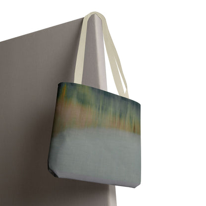 Serene Landscape Tote Bag - Stylish Eco-Friendly Carryall for Everyday Use - TRV