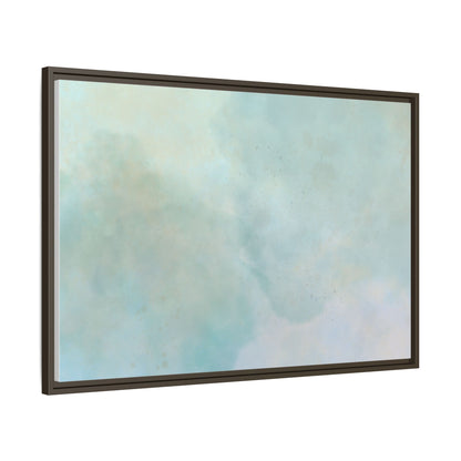 Soft Abstract Pastel Watercolor Matte Canvas