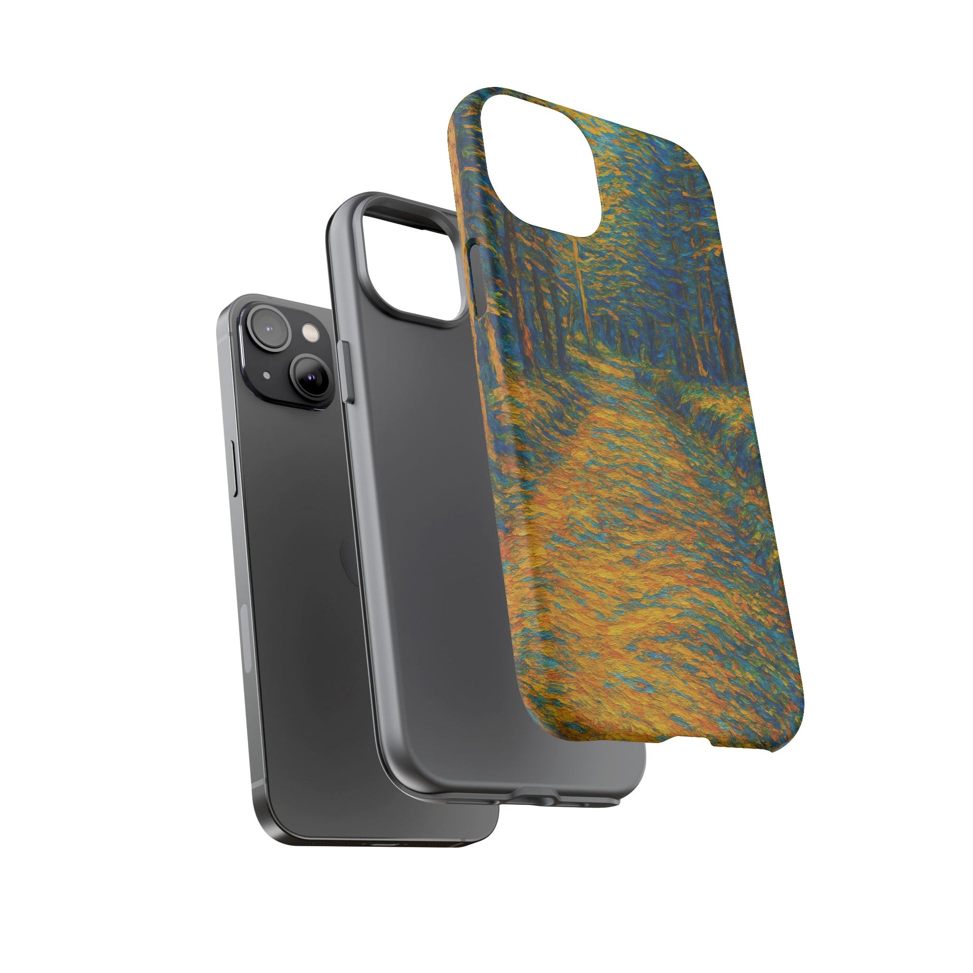Artistic Phone Case for Nature Lovers, Tough Cases, Vibrant Design, Gift for Friends, Phone Accessories, Unique Artwork - TRV