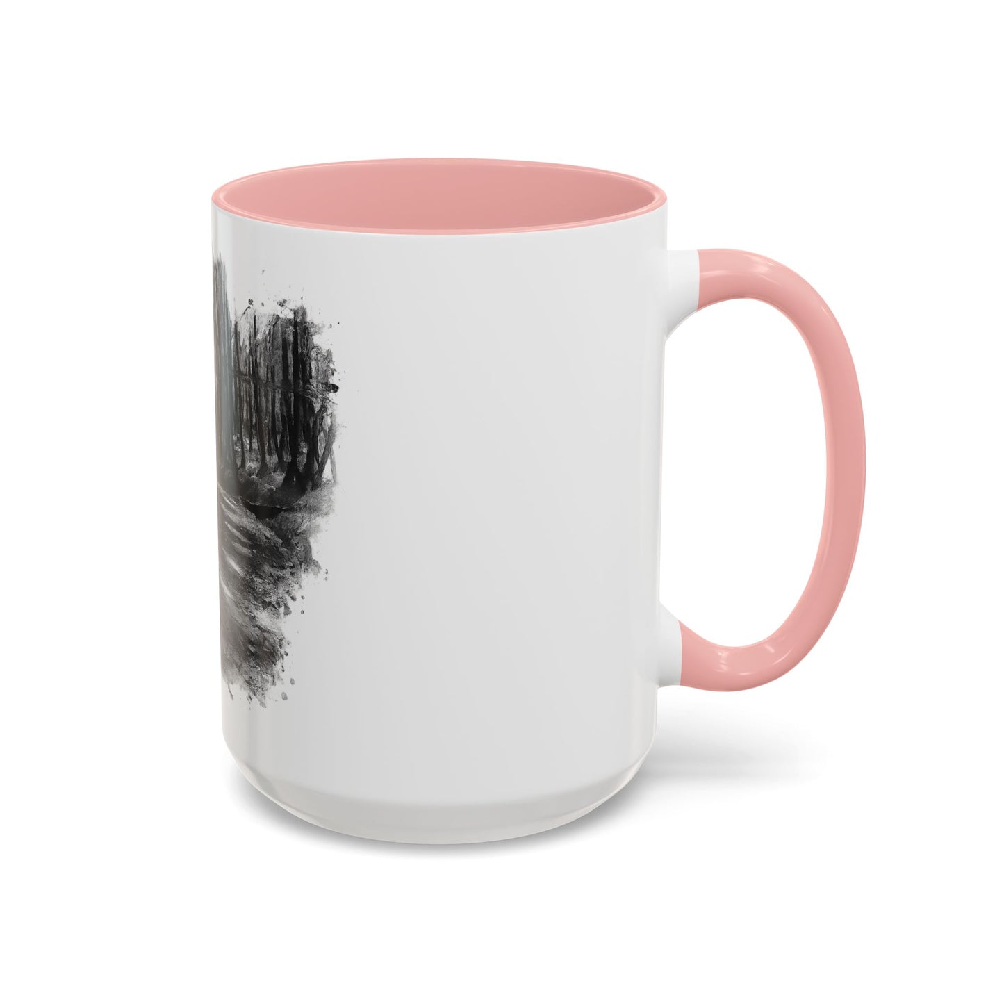Moody Abstract Forest Coffee Mug | Unique Gift for Nature Lovers, Cozy Home Decor, Perfect for Coffee, Tea, and Hot Chocolate - TRV