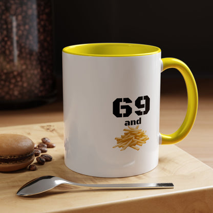 Funny Accent Coffee Mug for Food Lovers, Novelty Gift for Birthdays, Home Office Decor, Drinking Humor, Fun Kitchenware
