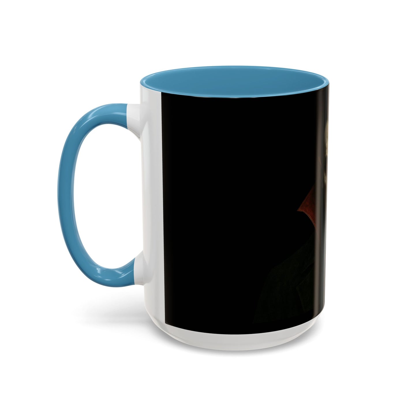 Gothic Dracula Vampire Accent Coffee Mug | Spooky Halloween Gift, Unique Home Decor, Collector's Mug, Coffee Lover's Gift - TRV