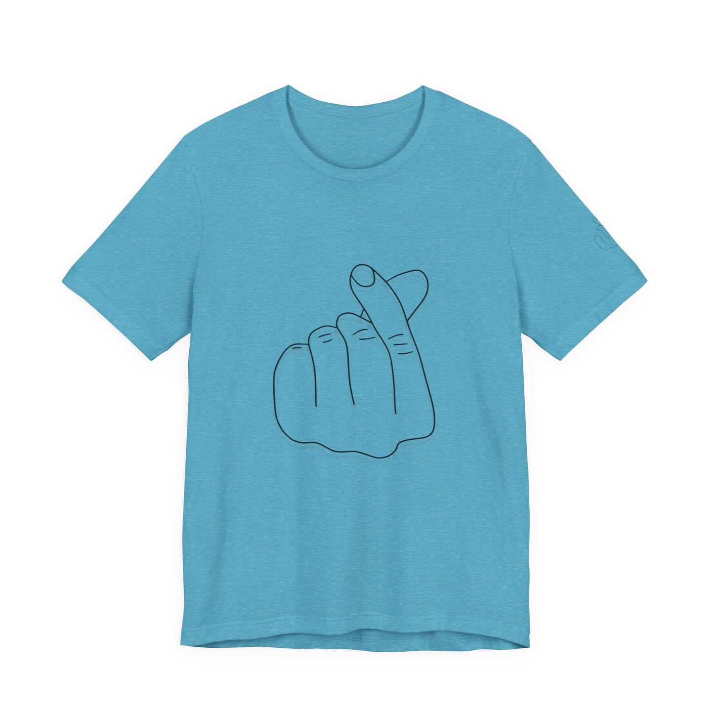 Minimalist Hand Sign Unisex Tee | Casual Everyday Wear | Perfect for Gift Givers