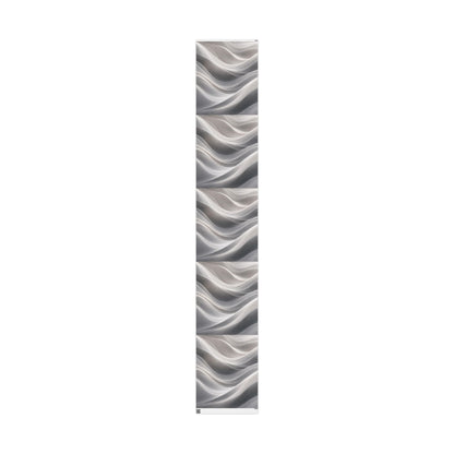 Silver Marble Swirl Wrapping Paper | Abstract Metallic Gift Wrap
