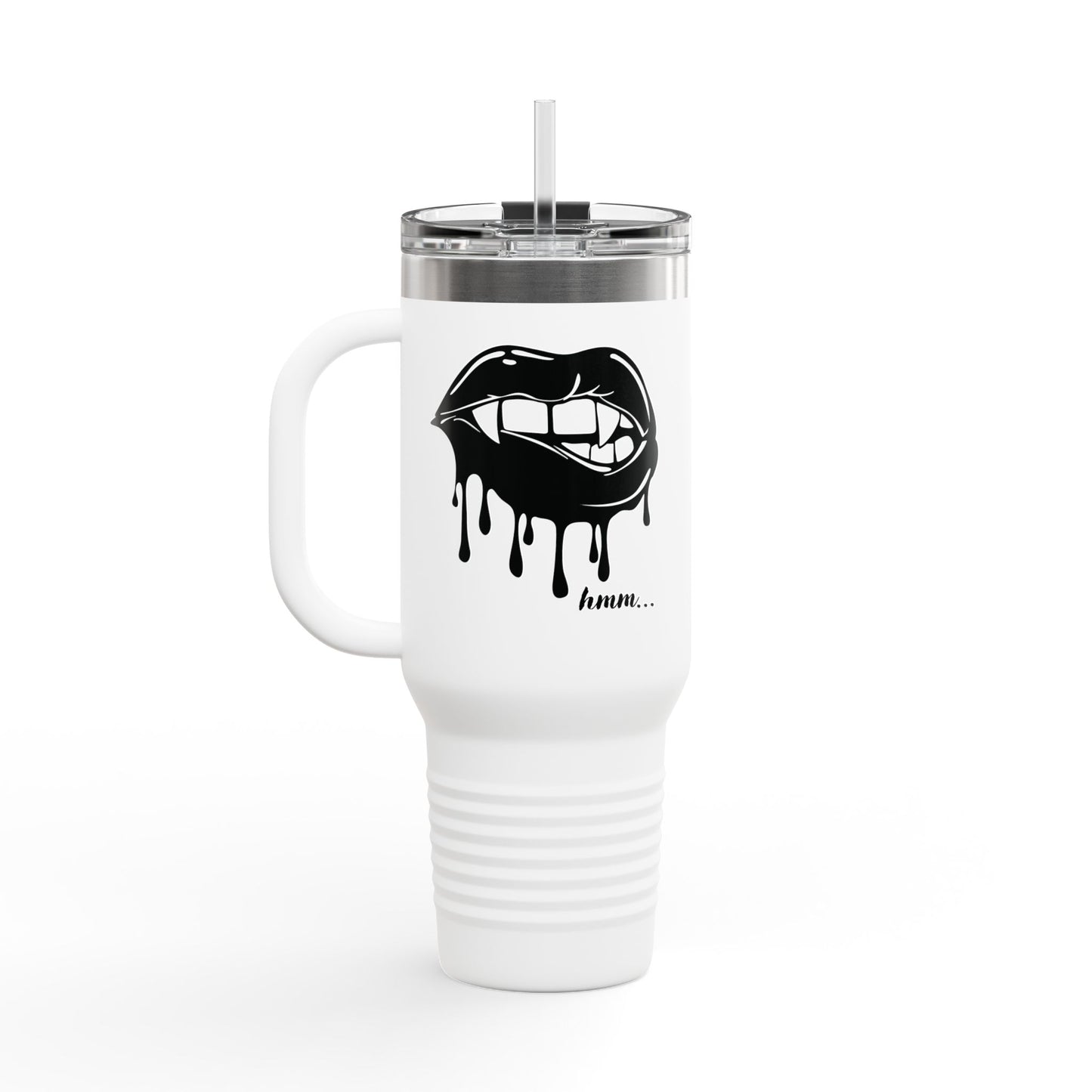 Stylish Insulated Travel Mug - 40oz with Edgy Design for Coffee Lovers